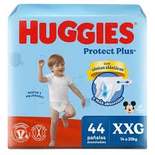 HUGGIES PROT PLUS XXG X 44