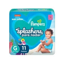 PAMPERS SPLASHERS G X 11 UN