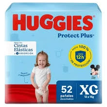 HUGGIES PROT PLUS XG X 52