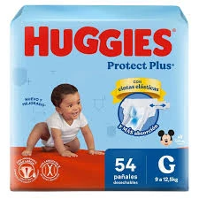 HUGGIES PROT PLUS G X 54