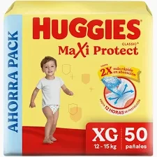 HUGGIES AMAR. PACK AHORRO  XG X 56