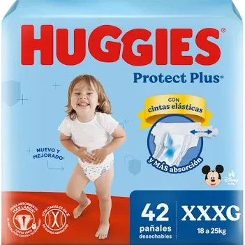 HUGGIES PROT PLUS XXXG X 42