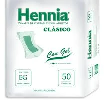 HENNIA PAÑAL RECTO PLUS XGDEX50