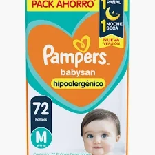 PAMPERS BABYSAN M 72