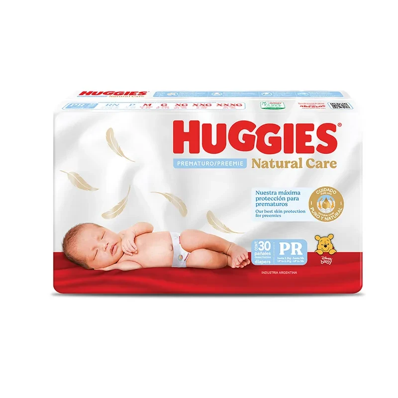 HUGGIES NATURAL CARE PREMATURO