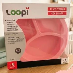 LOVE 9172 PLATO TERMICO CON SOPAPA