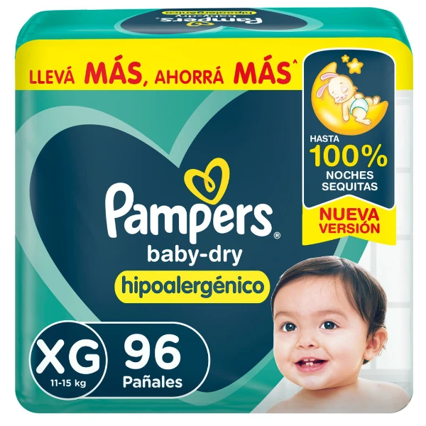 PAMPERS BABYDRY XG 96