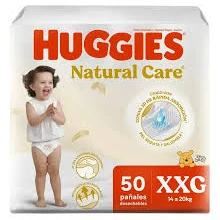 HUG NATCARE XXG X 50 + TOALLITAS