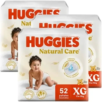 Huggies Natural Care + TOALLITAS
